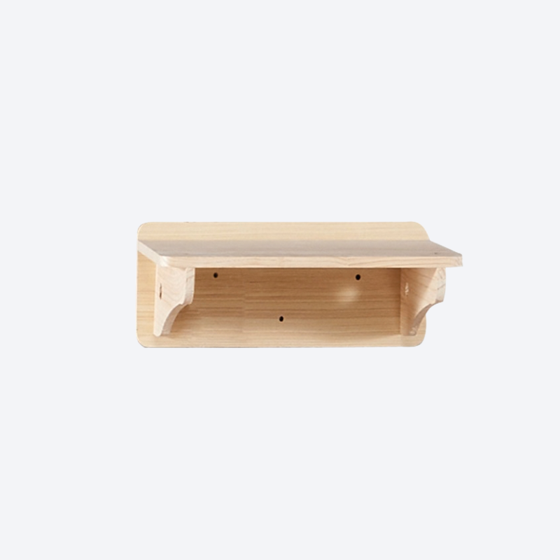 Solid Wood Wall-Mounted Cat Perch | Modular Combination Accessories · Wall Cat Platform Wall-Mounted Cat Shelves