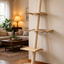 Single-Post Solid Wood Cat Tree | Minimalist Tall Design · Multi-level Solid Wood Platforms + Transparent Space Capsule + Sisal-Wrapped Post · Elevated Cat Lookout Tower