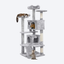 Vintage Cat Tree | Exclusive for Multi-Cat Households・Double Condos Double Platforms + Ladder・Cat Healing Castle