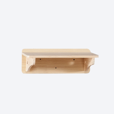 Solid Wood Wall-Mounted Long Cat Perch | Modular Wall-Mounted Cat Furniture Accessories