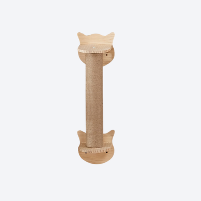 Wall-Mounted Sisal Cat Scratching Post | Modular Wall-Mounted Cat Furniture Accessory